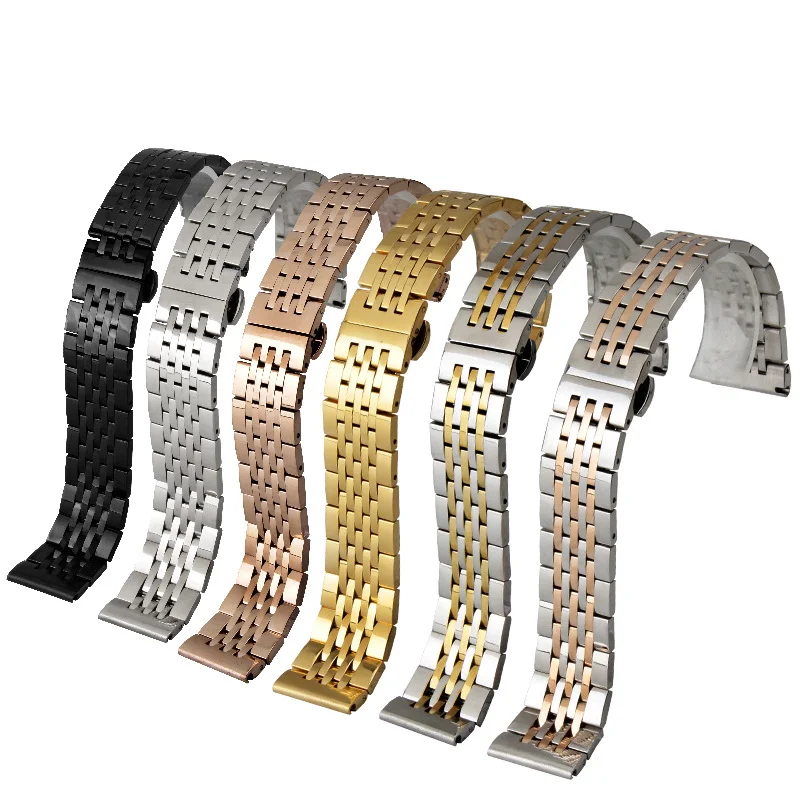 for Omega Seiko Watch Band 12/14/16/17/18/19/20/21/22mm Solid Stainless Steel Strap for TISSOT Butterfly Buckle Metal Wrist band
for Omega Seiko Watch Band 12/14/16/17/18/19/20/21/22mm Solid Stainless Steel Strap for TISSOT Butterfly Buckle Metal Wrist band