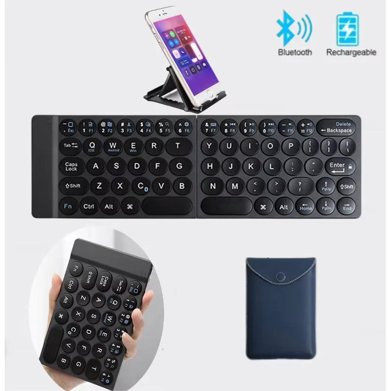 Складная Bluetooth-клавиатура, складная Bluetooth-клавиатура 3,5 мм, самая легкая и тонкая беспроводная клавиатура с футляром и подставкой
Складная Bluetooth-клавиатура, складная Bluetooth-клавиатура 3,5 мм, самая легкая и тонкая беспроводная клавиатура с футляром и подставкой