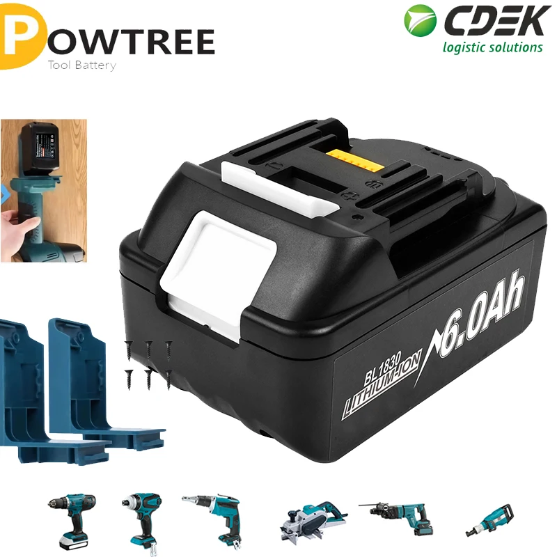 Аккумулятор для MAKITA 18 в BL1860 6000 мА/ч литий-ионная сменная батарея BL1830 BL1880 BL1830 BL1850 с держателем для инструмента
Аккумулятор для MAKITA 18 в BL1860 6000 мА/ч литий-ионная сменная батарея BL1830 BL1880 BL1830 BL1850 с держателем для инструмента