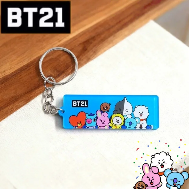 Декоративный кулон BT21 с милым креативным мультяшным рисунком, персонализированный модный универсальный портативный акриловый брелок, праздничный подарок.
Декоративный кулон BT21 с милым креативным мультяшным рисунком, персонализированный модный универсальный портативный акриловый брелок, праздничный подарок.