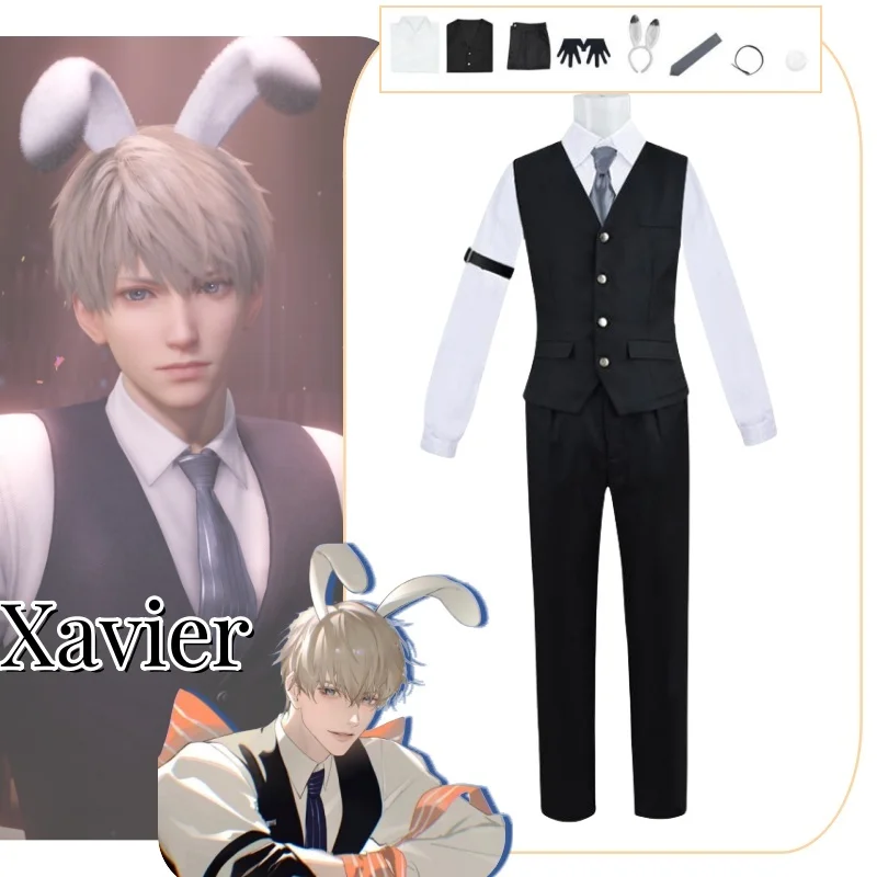 Xavier Anime Game Love And Deep Space Cosplay Costume Clothes Uniform Cosplay Performance Dress Halloween Party Set Suit
Xavier Anime Game Love And Deep Space Cosplay Costume Clothes Uniform Cosplay Performance Dress Halloween Party Set Suit
