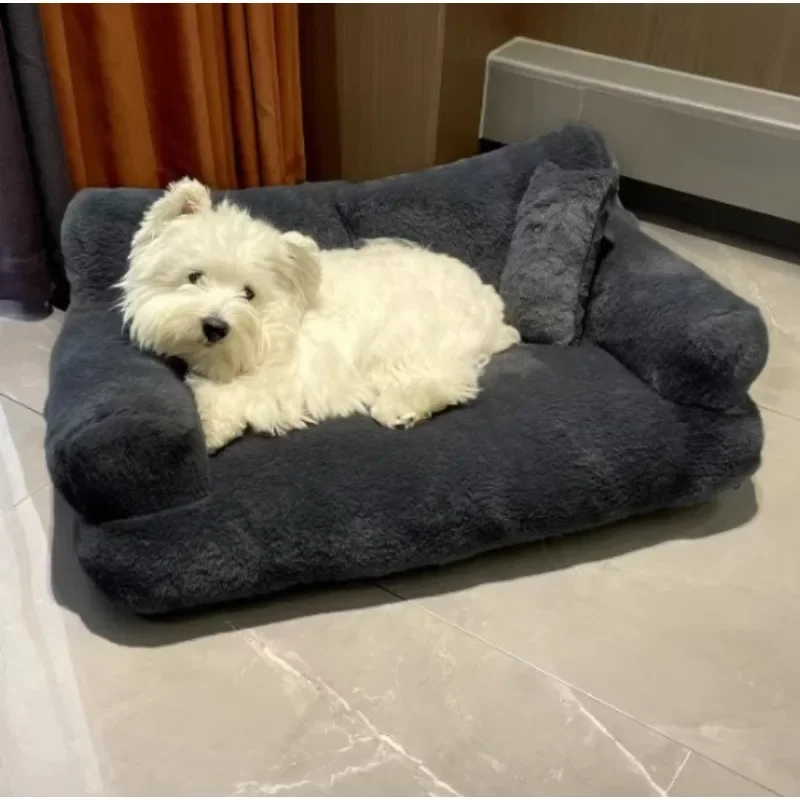 Luxury Cat Bed Super Soft Warm Pet Sofa for Small Dogs Cats Detachable Washable Non-slip Kitten Puppy Sleeping Bed
Luxury Cat Bed Super Soft Warm Pet Sofa for Small Dogs Cats Detachable Washable Non-slip Kitten Puppy Sleeping Bed