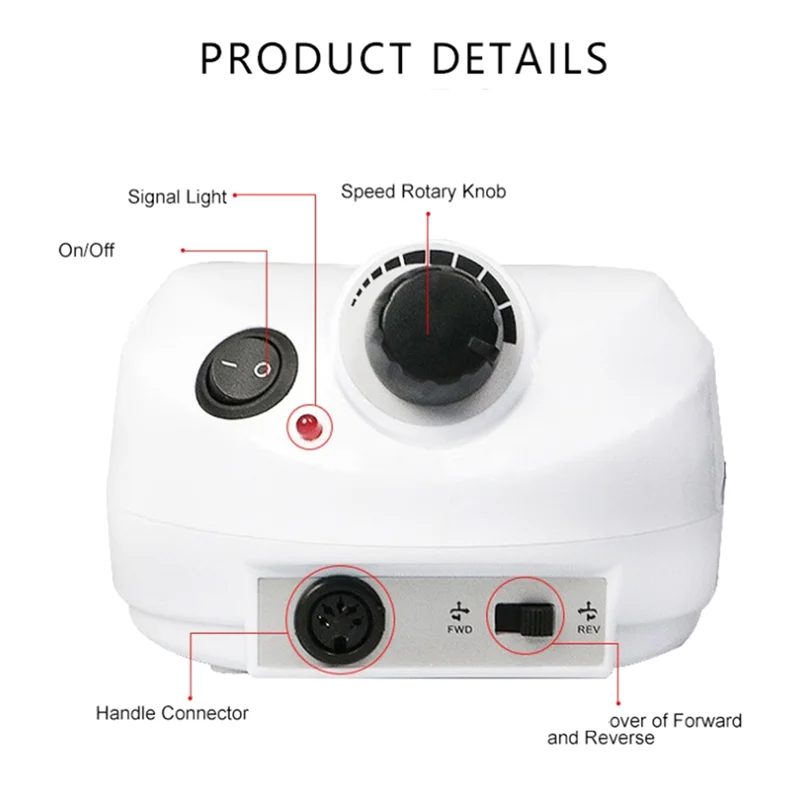 A33Z-Электрическая ручка для маникюра и педикюра, набор для маникюра, электрическая пилочка для ногтей - вилка европейского стандарта
A33Z-Электрическая ручка для маникюра и педикюра, набор для маникюра, электрическая пилочка для ногтей - вилка европейского стандарта