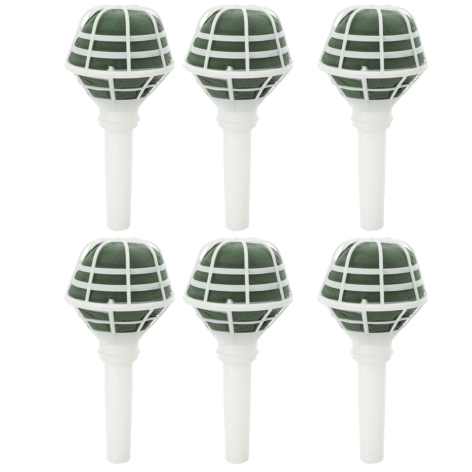 6pcs Bridal Bouquet Holders Decorative Flower Mud Plastic Wedding Handle Supplies White Color Floral Accessories DIY Hand
6pcs Bridal Bouquet Holders Decorative Flower Mud Plastic Wedding Handle Supplies White Color Floral Accessories DIY Hand