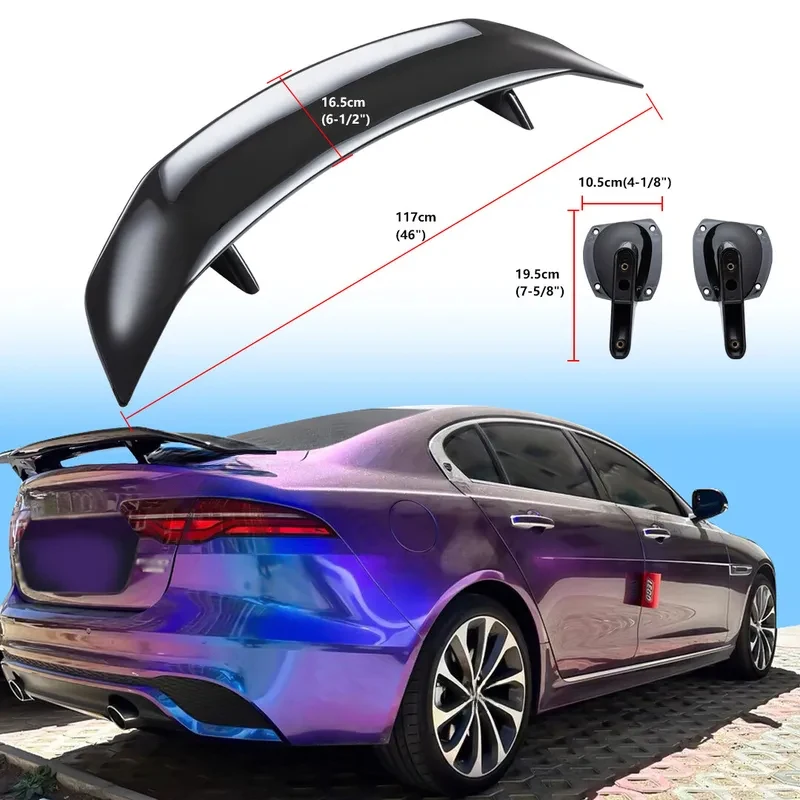 Sedan Rear Trunk Spoiler Wing Lip Glossy Black GT PRO Style
Sedan Rear Trunk Spoiler Wing Lip Glossy Black GT PRO Style