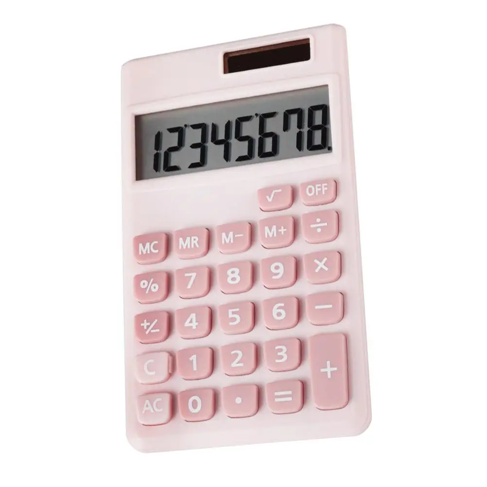 Mini Calculator Plastic Portable Desktop Calculators Electronic Component Gift Children Students Accounting Office Use Practical
Mini Calculator Plastic Portable Desktop Calculators Electronic Component Gift Children Students Accounting Office Use Practical