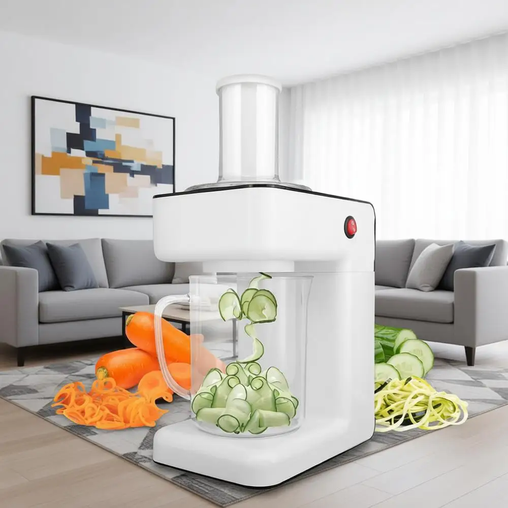 3-Blade Zucchini Spiralizer Noodle Maker, Veggie Spiral Slicer for Zoodles, Salad, Pasta, & Garnishes – Dishwasher-Safe, Stainle
3-Blade Zucchini Spiralizer Noodle Maker, Veggie Spiral Slicer for Zoodles, Salad, Pasta, & Garnishes – Dishwasher-Safe, Stainle