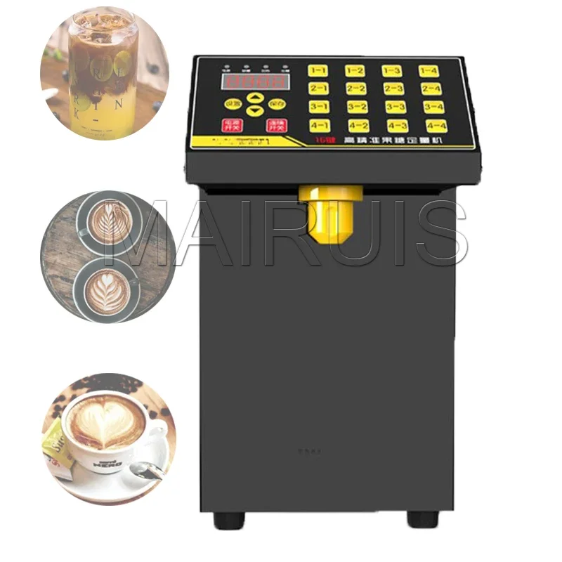 Fructose Machine 16 Kinds Syrup Dispenser 8L Container For Bubble Tea /Coffe Shop Fructose Dispenser Fructose Quantizer
Fructose Machine 16 Kinds Syrup Dispenser 8L Container For Bubble Tea /Coffe Shop Fructose Dispenser Fructose Quantizer