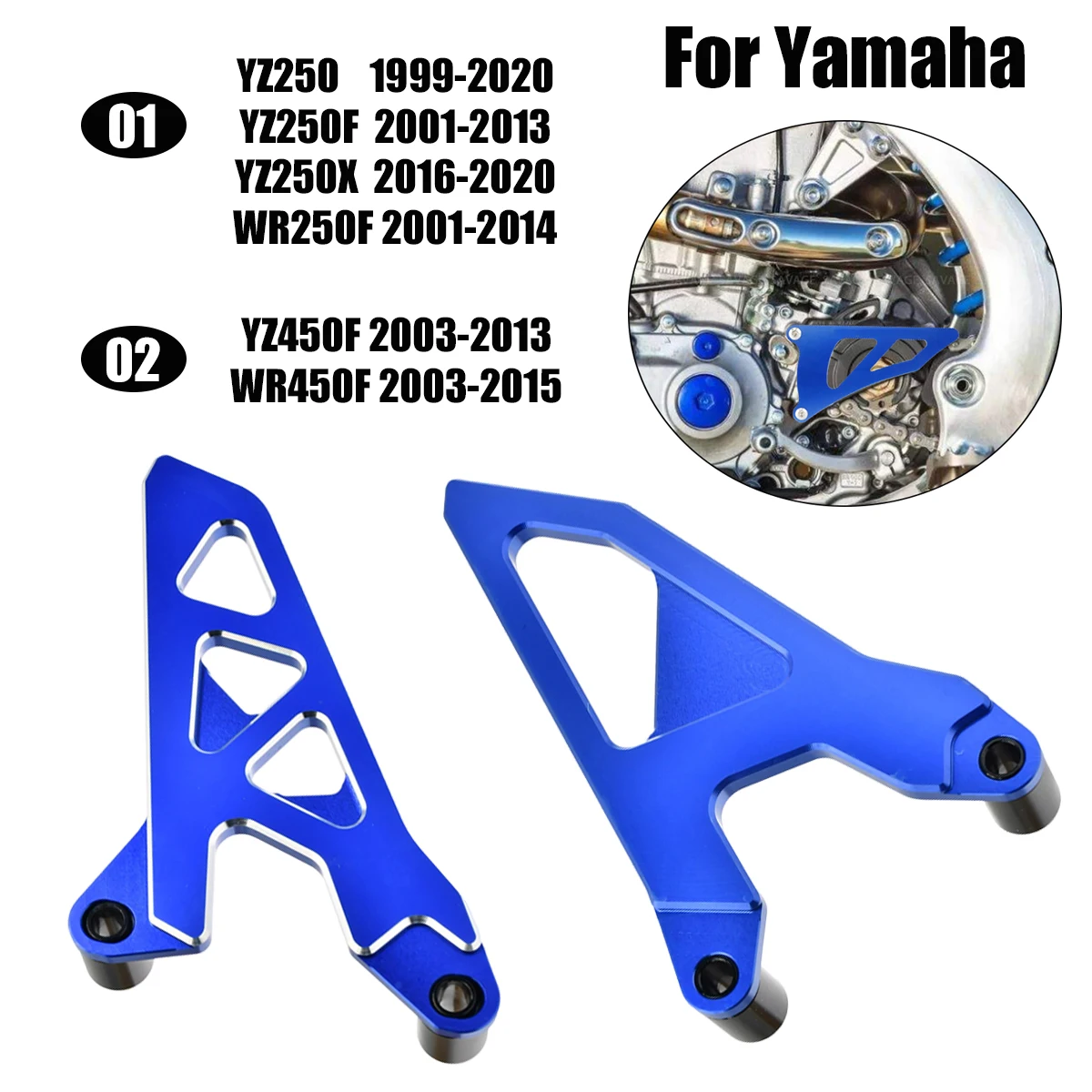 For Yamaha YZ250 YZ250F YZ250X WR250F YZ450F WR450F YZ 250 250F 250X WR 450F 450 CNC Front Sprocket Cover Chain Protector Guard
For Yamaha YZ250 YZ250F YZ250X WR250F YZ450F WR450F YZ 250 250F 250X WR 450F 450 CNC Front Sprocket Cover Chain Protector Guard