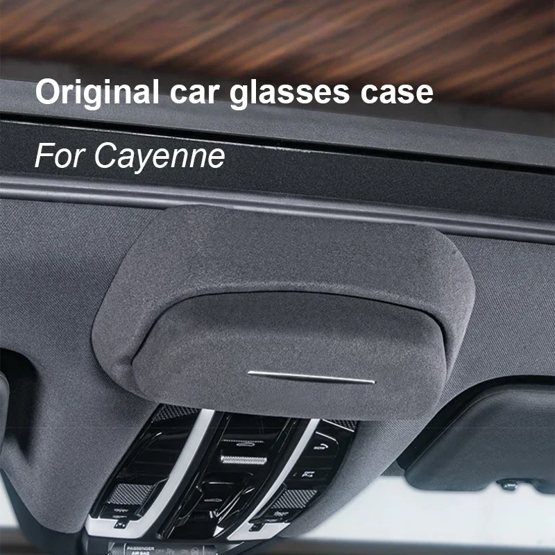 Для Porsche Cayenne 2018 2019 2020 2021 2022 2023 2024 Автомобильный замшевый ABS футляр для очков, хранение солнцезащитных очков, защитные линзы
Для Porsche Cayenne 2018 2019 2020 2021 2022 2023 2024 Автомобильный замшевый ABS футляр для очков, хранение солнцезащитных очков, защитные линзы 
