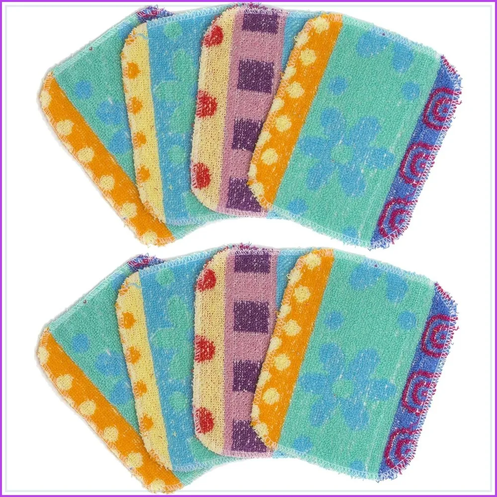 Reusable Dish Scrub Pads (8 Pack) – Non-Scratch Kitchen Scrubbers for Dishes, Pots & Pans – Long-Lasting, Washable
Reusable Dish Scrub Pads (8 Pack) – Non-Scratch Kitchen Scrubbers for Dishes, Pots & Pans – Long-Lasting, Washable