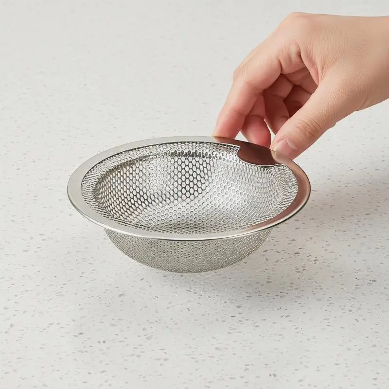 Stainless Steel Sink Drain Strainers With Durable Fine Mesh Perfect For Catching Food Scraps Preventing Clogging
Stainless Steel Sink Drain Strainers With Durable Fine Mesh Perfect For Catching Food Scraps Preventing Clogging
