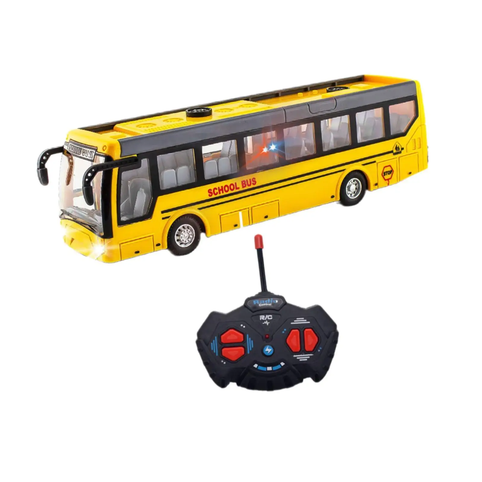 Play Bus 1:32 Scale School Bus Toy Electronic Truck RC Cars Turn Right Gifts Children Rechargeable All Direction RC School Bus
Play Bus 1:32 Scale School Bus Toy Electronic Truck RC Cars Turn Right Gifts Children Rechargeable All Direction RC School Bus