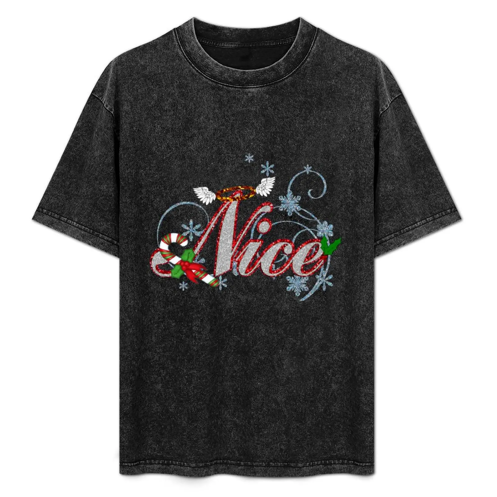 Nice T-Shirt Vintage Print Crew Neck Tee
Nice T-Shirt Vintage Print Crew Neck Tee