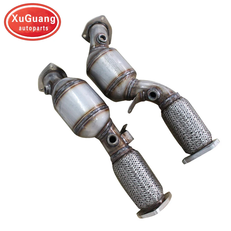 XG-AUTOPARTS Euro4 OBDII EPA high quality direct fit three way catalytic converter for Audi Q7 4.2 aftermarket
XG-AUTOPARTS Euro4 OBDII EPA high quality direct fit three way catalytic converter for Audi Q7 4.2 aftermarket