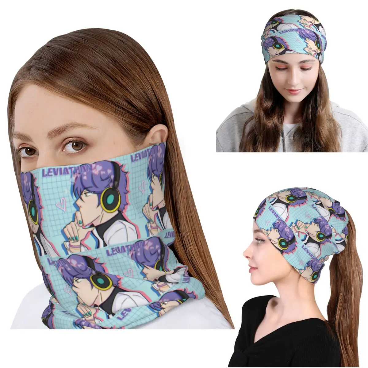 Leviathan From Obey Me Bandana Neck Cover Wrap Scarf Warm Headband Beanies Hat Unisex Adult All Season
Leviathan From Obey Me Bandana Neck Cover Wrap Scarf Warm Headband Beanies Hat Unisex Adult All Season