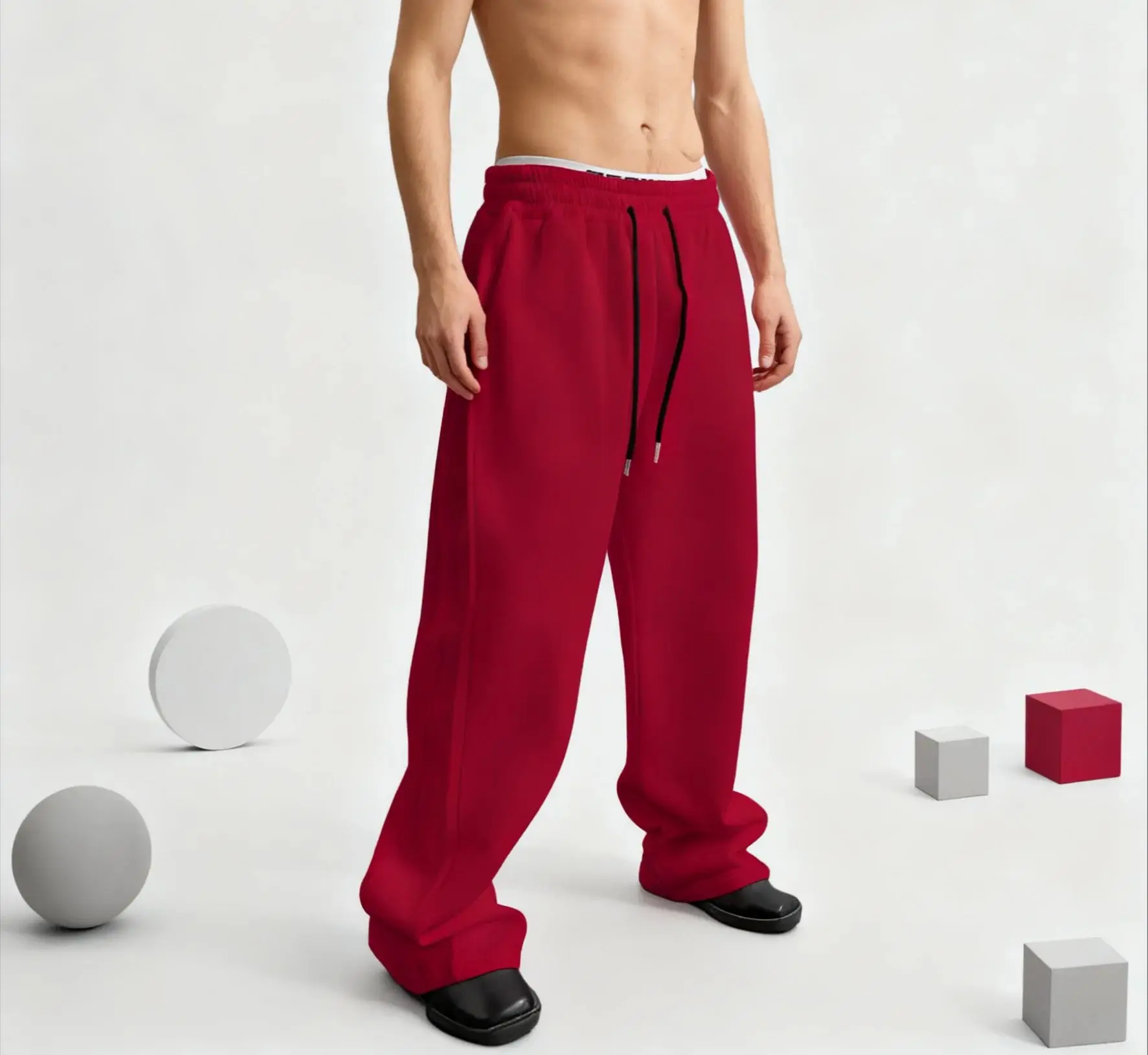 Весенне-осенние новые мужские спортивные штаны, корейская модная спортивная одежда, широкие брюки с широкими штанинами, прямые спортивные штаны, хлопковые повседневные свободные брюки
Весенне-осенние новые мужские спортивные штаны, корейская модная спортивная одежда, широкие брюки с широкими штанинами, прямые спортивные штаны, хлопковые повседневные свободные брюки