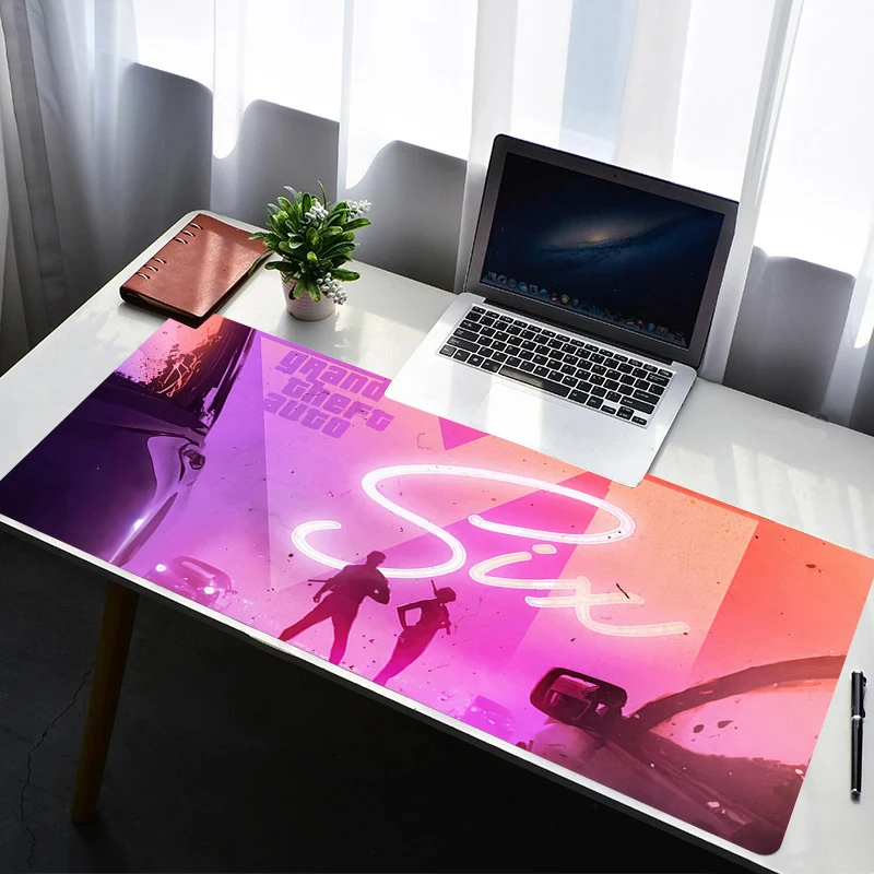 Mouse Pad Laptop Non Slip Extended Desktop Mouse Mat PC Rubber Keyboard Pad Gaming Accessories G-grand Theft Auto GTA Mousepad
Mouse Pad Laptop Non Slip Extended Desktop Mouse Mat PC Rubber Keyboard Pad Gaming Accessories G-grand Theft Auto GTA Mousepad