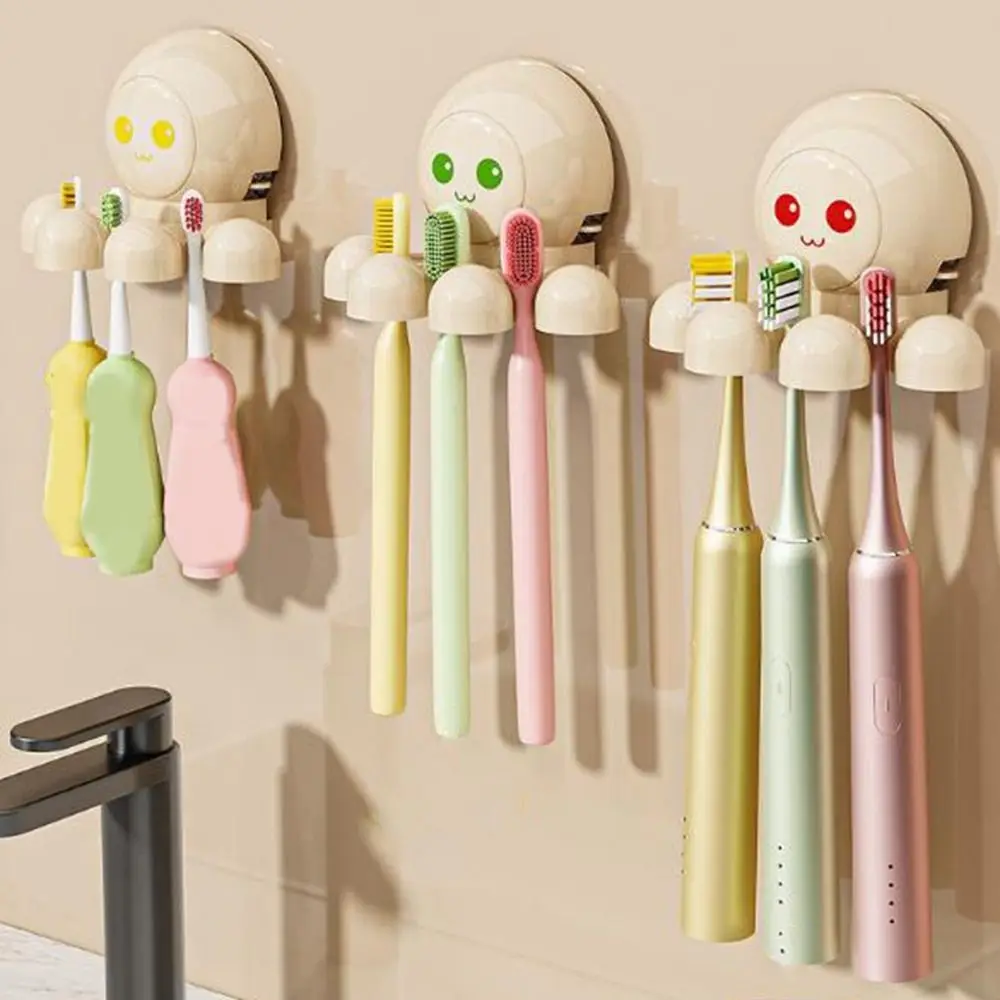 2Pcs Plastic Suction Cup Toothbrush Holder Space Saving Cute Octopus Toothbrush Organizer Wall Mounted Reusable
2Pcs Plastic Suction Cup Toothbrush Holder Space Saving Cute Octopus Toothbrush Organizer Wall Mounted Reusable