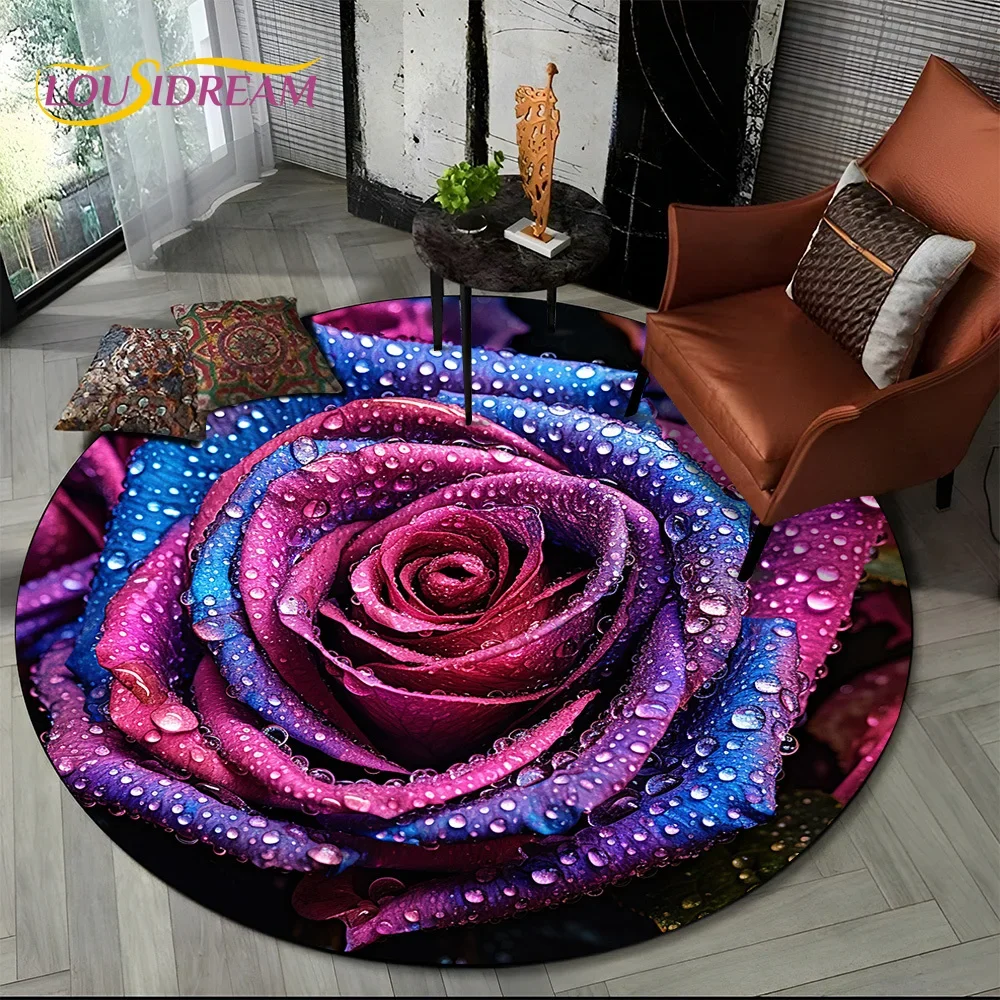 Роскошный круглый ковер с солнечным цветком 3D Rose Nordic Daisy для гостиной, спальни, дивана, декор, детский коврик, нескользящий напольный коврик в подарок
Роскошный круглый ковер с солнечным цветком 3D Rose Nordic Daisy для гостиной, спальни, дивана, декор, детский коврик, нескользящий напольный коврик в подарок