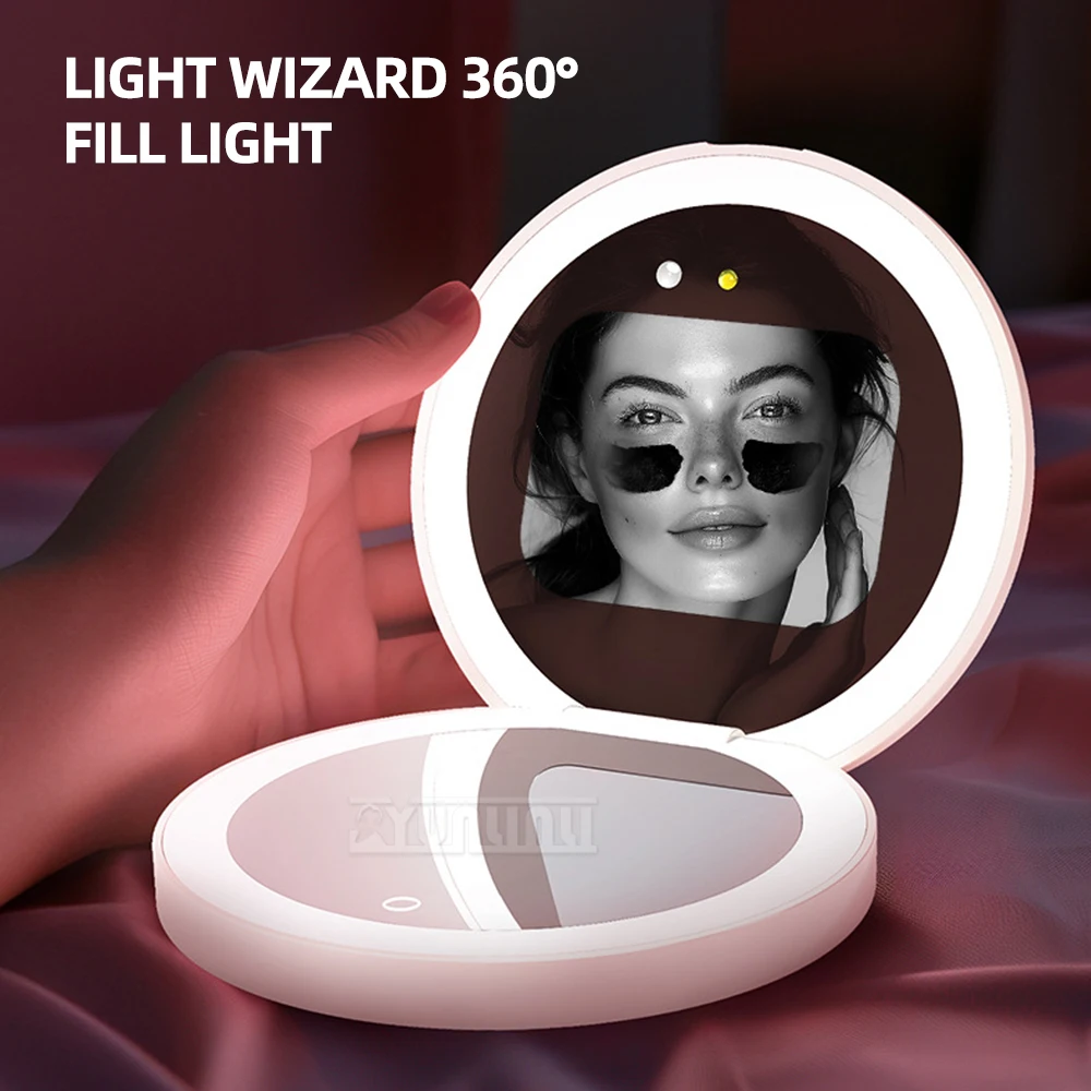 Yunlin Li High-Definition 2.8-Inch Smart Sun Protection Makeup Mirror Uv Ultraviolet Detection Multi-Functional Beauty Makeup
Yunlin Li High-Definition 2.8-Inch Smart Sun Protection Makeup Mirror Uv Ultraviolet Detection Multi-Functional Beauty Makeup