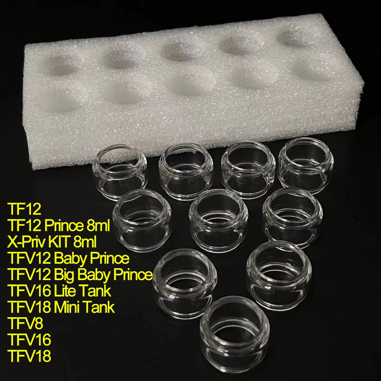 Трубка из Пузырькового стекла для TFV12 TFV12 Prince 8ml X-Priv KIT TFV12 Baby Prince TFV16 TFV18, 10 шт.
Трубка из Пузырькового стекла для TFV12 TFV12 Prince 8ml X-Priv KIT TFV12 Baby Prince TFV16 TFV18, 10 шт.