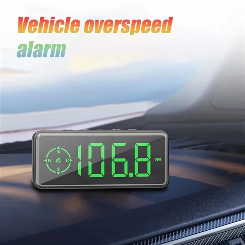 Digital Compass For Car Overspeed Alarm Speedometer LCD Wireless Head Up Display For Car-A08Q
Digital Compass For Car Overspeed Alarm Speedometer LCD Wireless Head Up Display For Car-A08Q