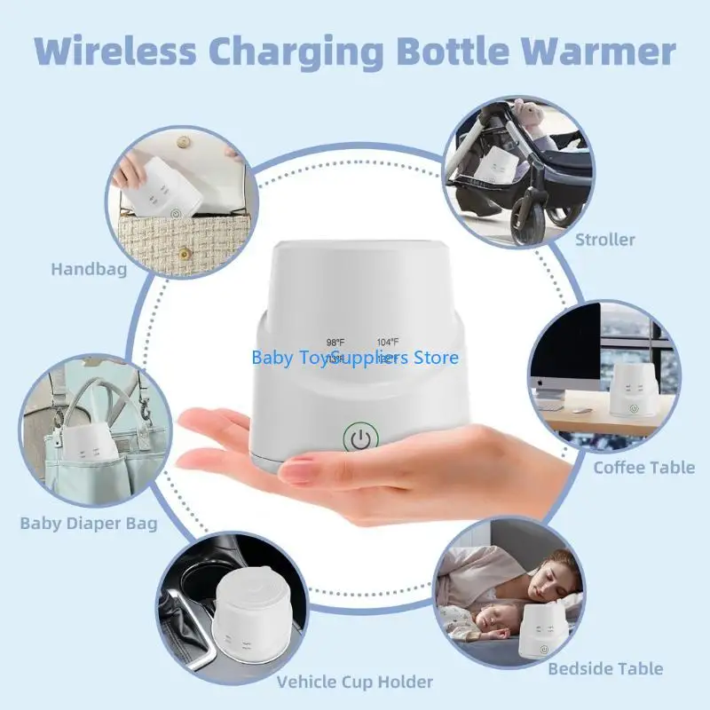 R1WF Intelligent Baby Bottle Warmer Cordless Designing Portable Feeding Bottle Heater for Easy Use Home or Outdoors
R1WF Intelligent Baby Bottle Warmer Cordless Designing Portable Feeding Bottle Heater for Easy Use Home or Outdoors