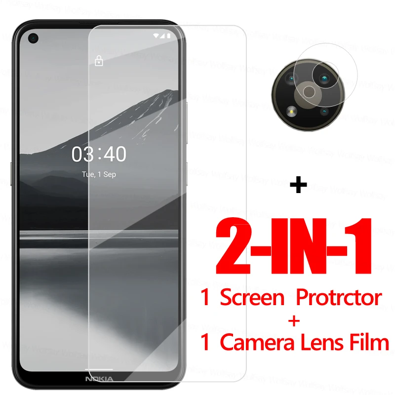 Wolfsay 2IN 1 Защита экрана для Nokia 3,4 стекло для Nokia 3,4 закаленное стекло ультратонкая Защитная пленка для телефона для Nokia 3,4
Wolfsay 2IN 1 Защита экрана для Nokia 3,4 стекло для Nokia 3,4 закаленное стекло ультратонкая Защитная пленка для телефона для Nokia 3,4