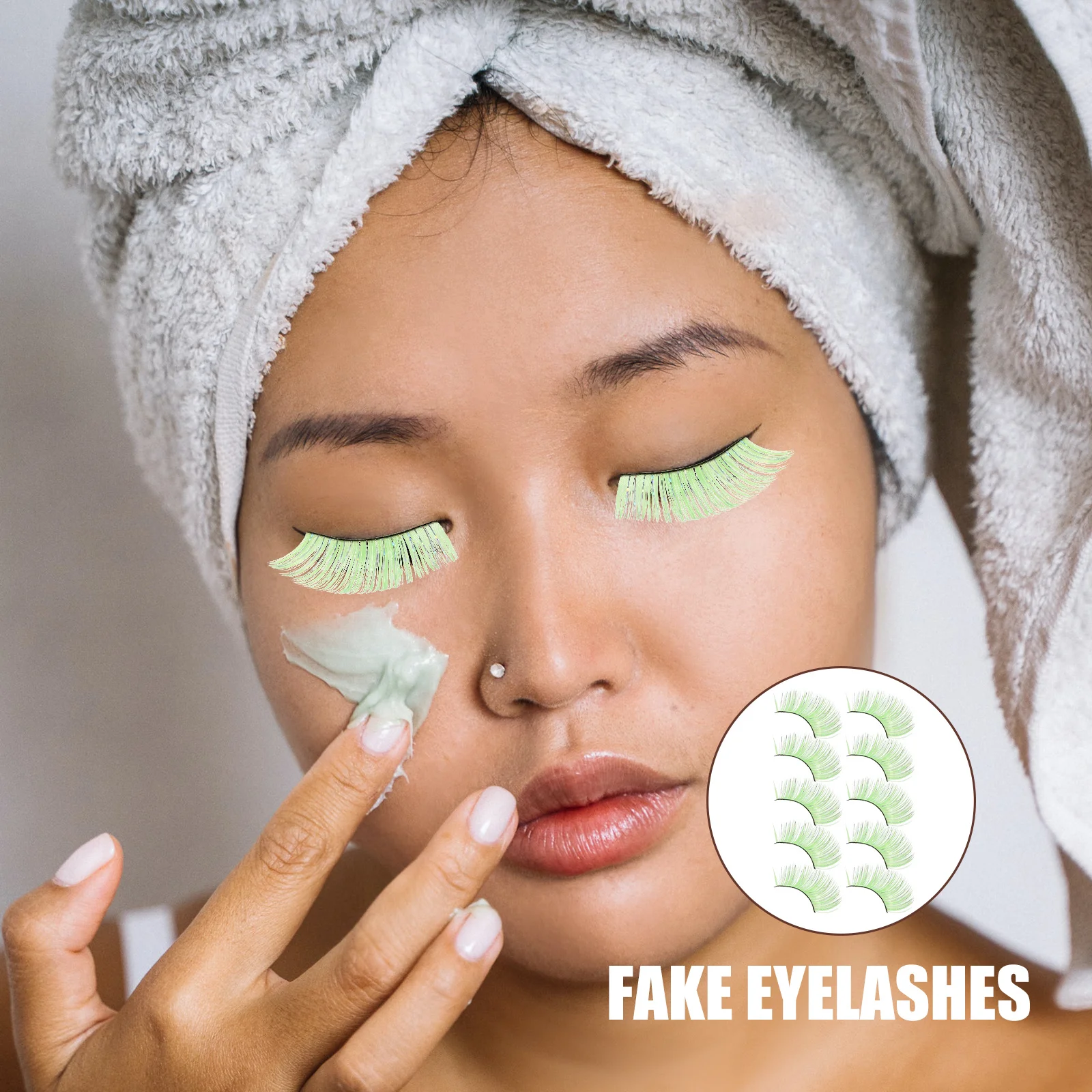 5Pairs Fake Eyelashes Long Dense Natural Artificial Lashes Exaggerated Halloween Party Makeup Stage Women Fake Eyelashes
5Pairs Fake Eyelashes Long Dense Natural Artificial Lashes Exaggerated Halloween Party Makeup Stage Women Fake Eyelashes