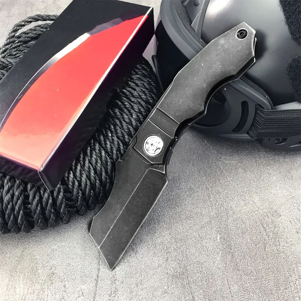 C260 Folding Pocket Knife Stonewash D2 Blade 420 Steel Handle High Quality Outdoor Survival Hunting Camping Hiking Fishing Tool
C260 Folding Pocket Knife Stonewash D2 Blade 420 Steel Handle High Quality Outdoor Survival Hunting Camping Hiking Fishing Tool