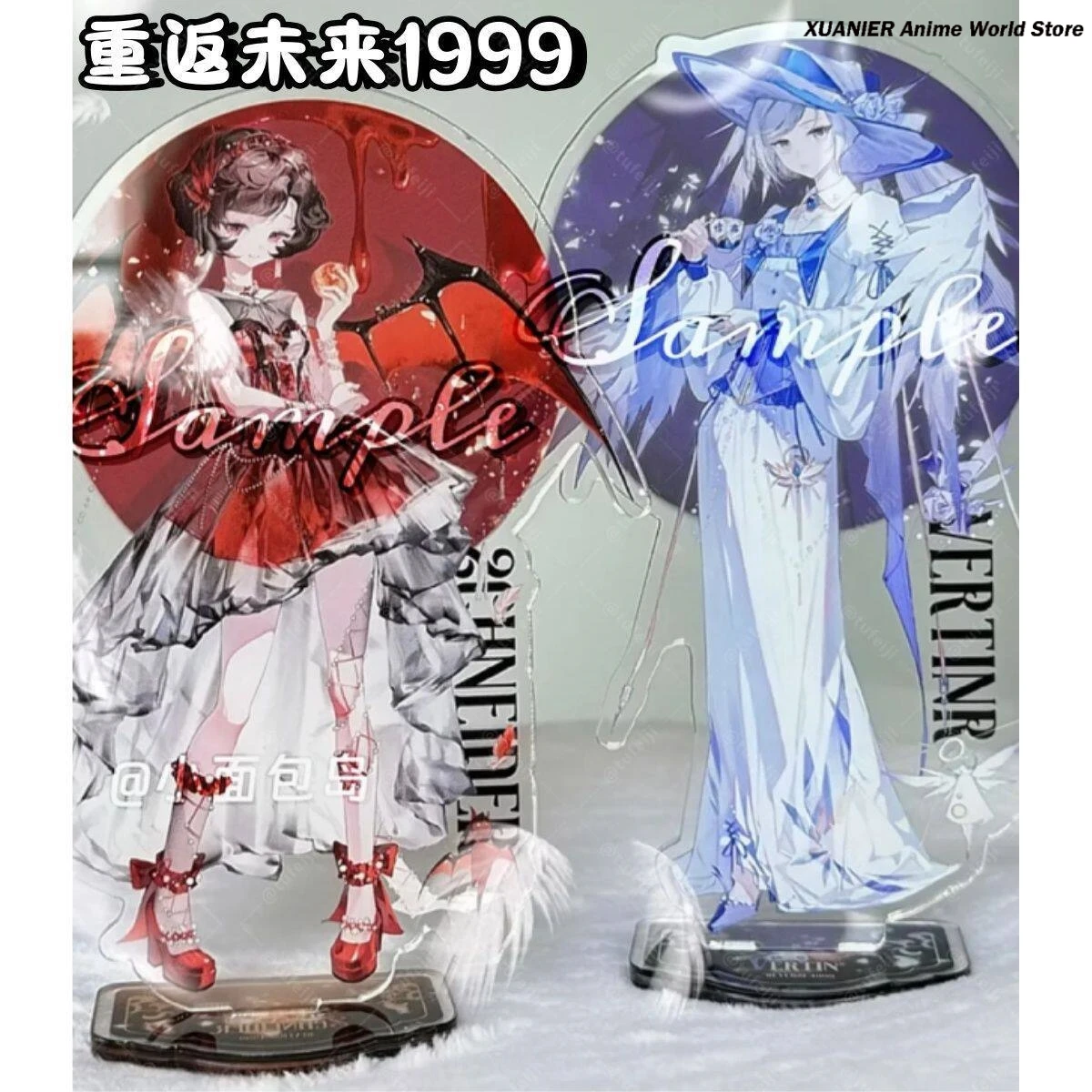 Anime Reverse:1999 Vertin Schneider Attribute Acrylic Figure Stand Model Ornament Cosplay Standing Sign Desktop Decor
Anime Reverse:1999 Vertin Schneider Attribute Acrylic Figure Stand Model Ornament Cosplay Standing Sign Desktop Decor