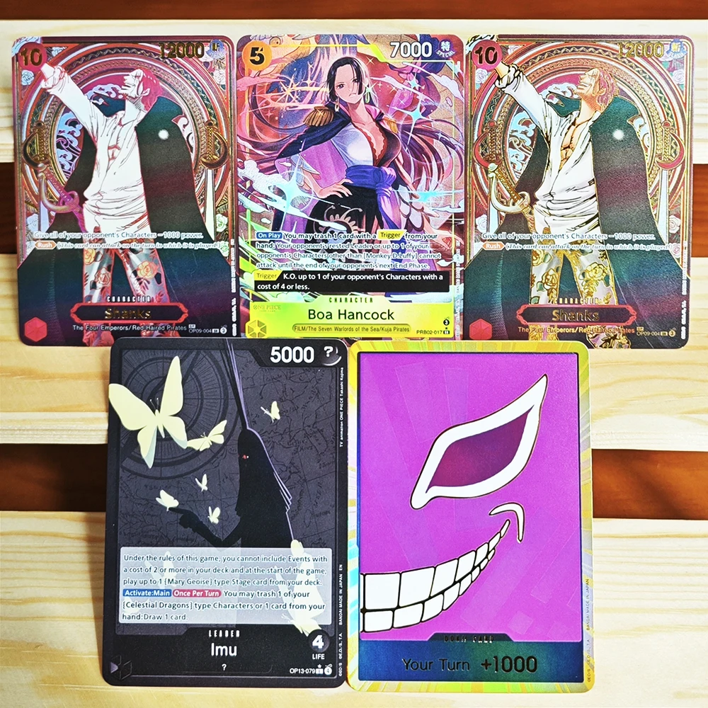 ONE PIECE OPCG OP13 HoloFoil Game Anime Collection Cards English Boa Hancock/Shanks-Toys Hobbies Collectibles for Home Play
ONE PIECE OPCG OP13 HoloFoil Game Anime Collection Cards English Boa Hancock/Shanks-Toys Hobbies Collectibles for Home Play