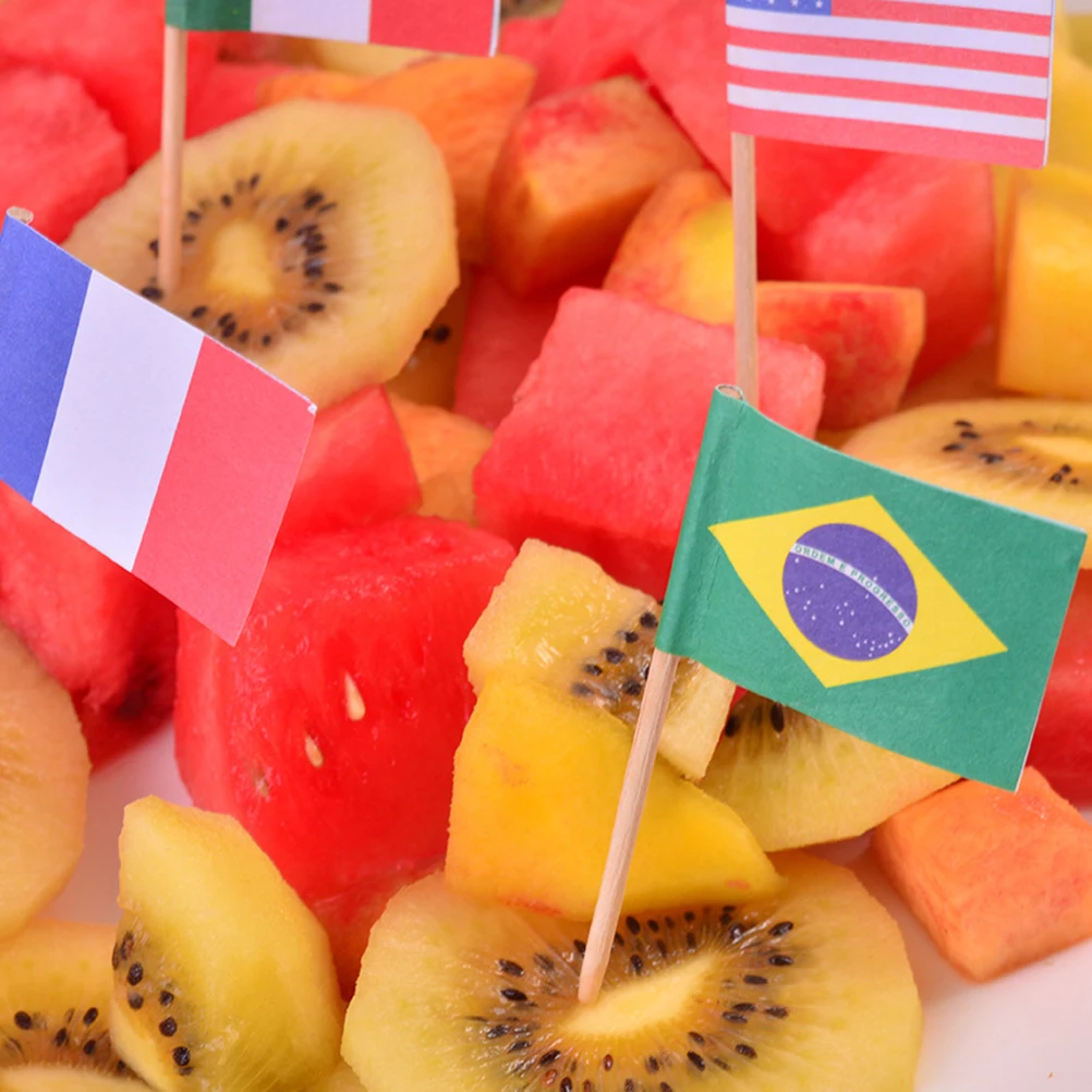 400Pcs National Flag Toothpicks Decorative Cake Toppers Party Food Picks Reusable Cupcake Fruit Appetizer Picks Festival
400Pcs National Flag Toothpicks Decorative Cake Toppers Party Food Picks Reusable Cupcake Fruit Appetizer Picks Festival