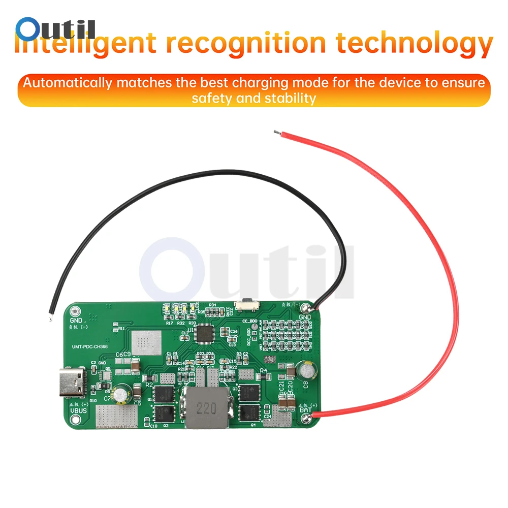 140W PD QC Full Protocol Bidirectional Fast Charging Mobile Power Module DIY Power Bank 2-6S Lithium Battery Protection board
140W PD QC Full Protocol Bidirectional Fast Charging Mobile Power Module DIY Power Bank 2-6S Lithium Battery Protection board