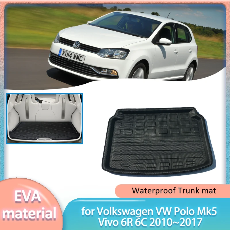 Для Volkswagen VW Polo Mk5 Vivo 6R 6C 2010 ~ 2017 2011 2012 2013 2014 2015 2016 автомобильный коврик в багажник, подкладка для багажника, напольный ковер для багажа, водонепроницаемый чехол, аксессуары
Для Volkswagen VW Polo Mk5 Vivo 6R 6C 2010 ~ 2017 2011 2012 2013 2014 2015 2016 автомобильный коврик в багажник, подкладка для багажника, напольный ковер для багажа, водонепроницаемый чехол, аксессуары