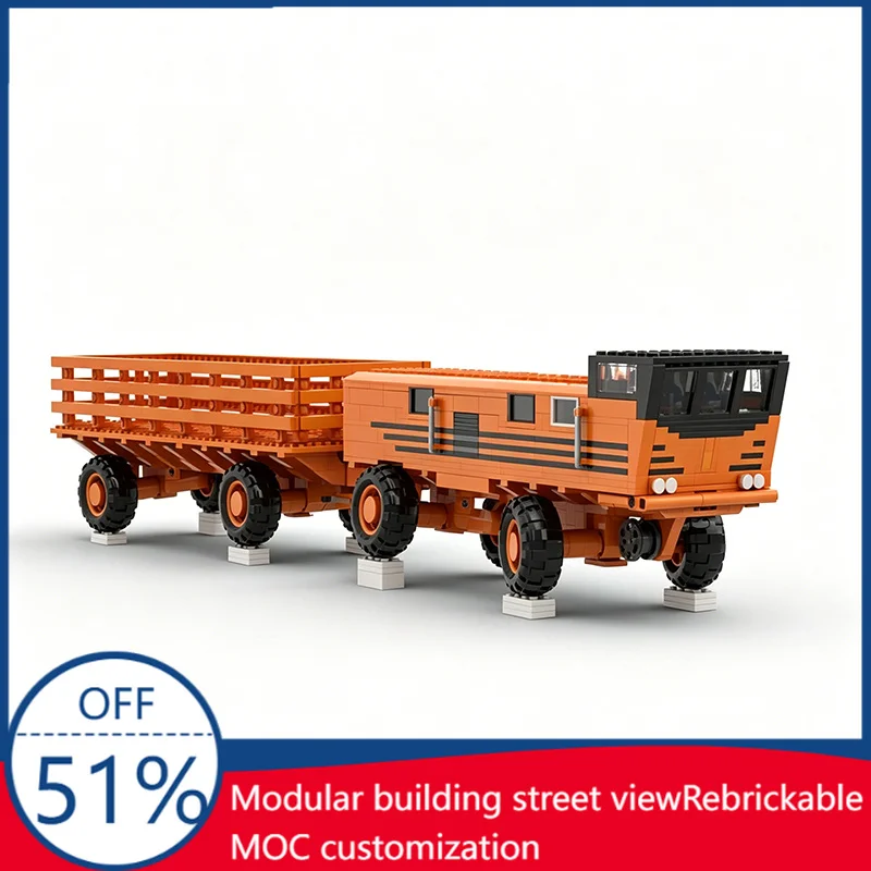 NEW 1228PCS VC 22 Sno Freighter Minifig Scale MOC Vehicle Model Custom Building Blocks Assembly Educational Toy Gifts For Kids
NEW 1228PCS VC 22 Sno Freighter Minifig Scale MOC Vehicle Model Custom Building Blocks Assembly Educational Toy Gifts For Kids