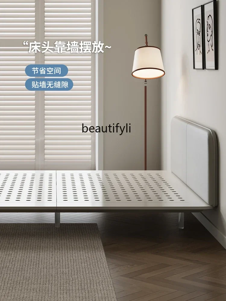 smt03 ss7486 Italian minimalist suspension bed, carbon steel bed, all leather, small apartment space-saving, master bedroom doub
smt03 ss7486 Italian minimalist suspension bed, carbon steel bed, all leather, small apartment space-saving, master bedroom doub