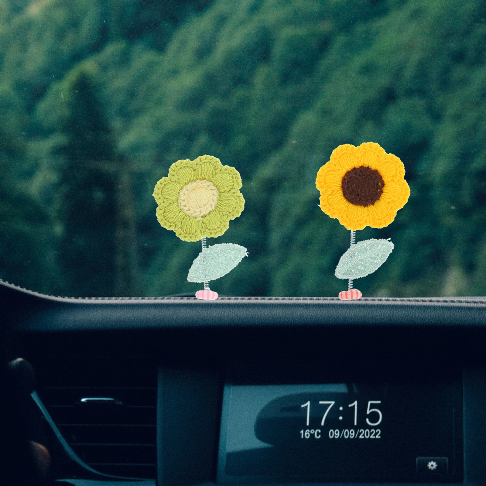 8Pcs Mini Flower Car Decor Spring Shaking Head Felt Adornments for Desk Shelf Bookcase Creative Modeling Shaking Head Flower
8Pcs Mini Flower Car Decor Spring Shaking Head Felt Adornments for Desk Shelf Bookcase Creative Modeling Shaking Head Flower