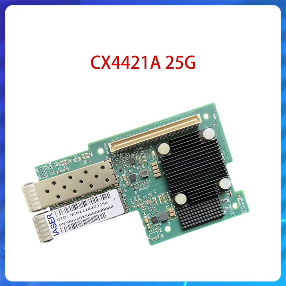 1PCS Original CX4421A 25G Fiber Optic Network Card OCP Interface CX4421A OCP 2.0 SA5112M5 ConnectX-4
1PCS Original CX4421A 25G Fiber Optic Network Card OCP Interface CX4421A OCP 2.0 SA5112M5 ConnectX-4
