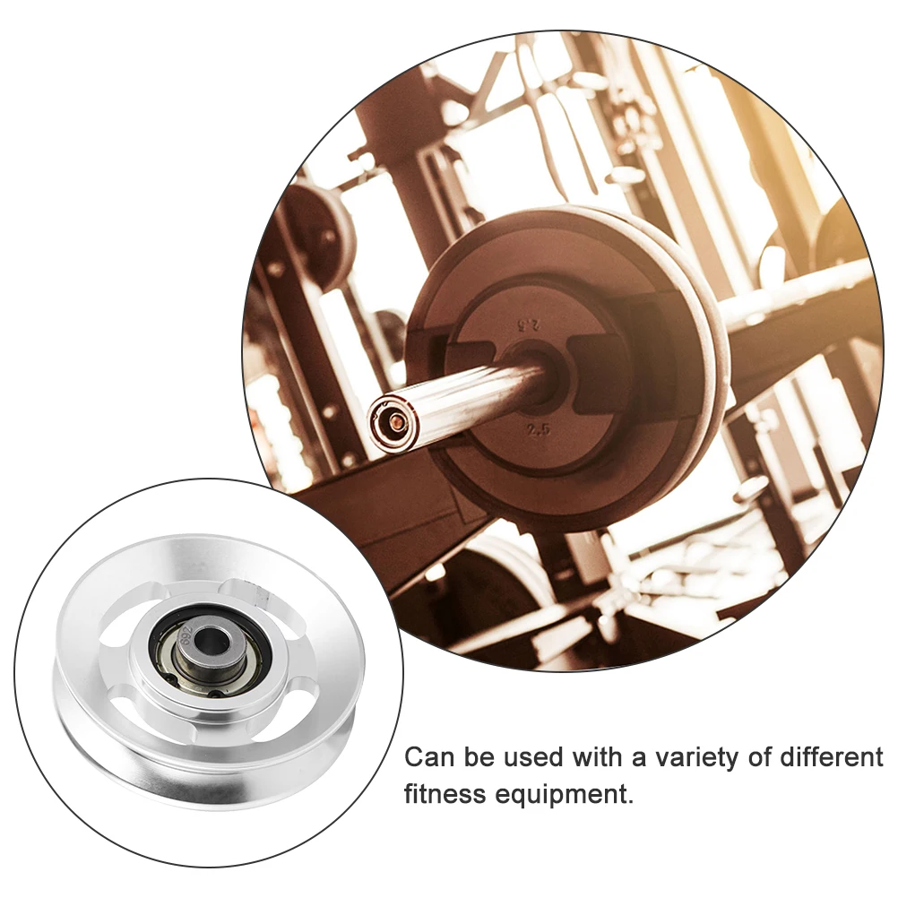2pcs Aluminum Pulley Accessories Durable Fitness Equipment Parts Cable Wheel Bearings for Gym Training Home Use
2pcs Aluminum Pulley Accessories Durable Fitness Equipment Parts Cable Wheel Bearings for Gym Training Home Use