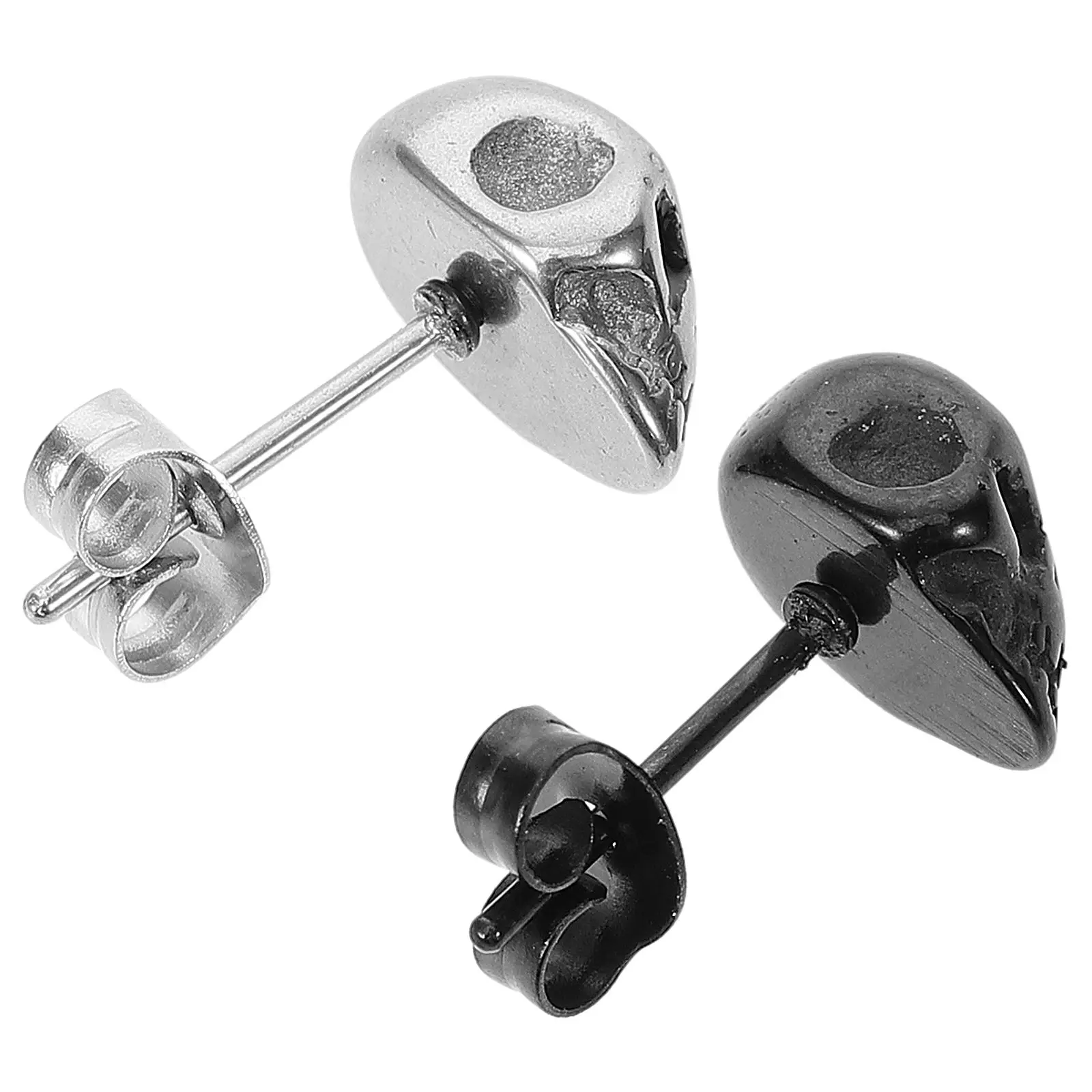 Skull Head Ear Studs 2 Pcs Halloween Punk Style Earrings Fashionable Jewelry for Women Men Gothic Trendy Accessories
Skull Head Ear Studs 2 Pcs Halloween Punk Style Earrings Fashionable Jewelry for Women Men Gothic Trendy Accessories
