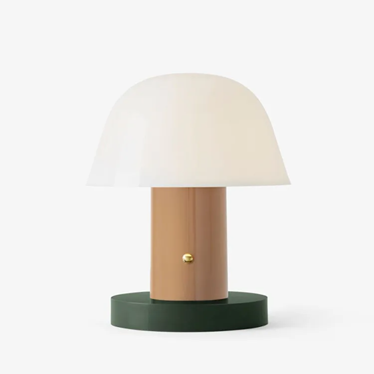 Nordic mushroom glass table lamp post-modern minimalist creative designer model house household children's bedroom bedside lamp
Nordic mushroom glass table lamp post-modern minimalist creative designer model house household children's bedroom bedside lamp
