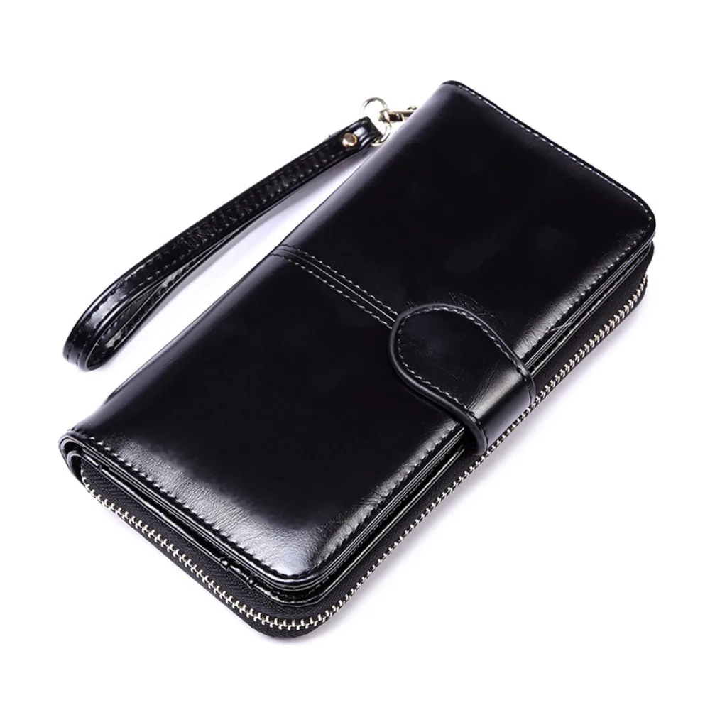 Retro Purse PU Leather Long Wallet Zipper Multifunctional Two Fold Wallet Foldable Large Capacity Women Card Holder Women
Retro Purse PU Leather Long Wallet Zipper Multifunctional Two Fold Wallet Foldable Large Capacity Women Card Holder Women
