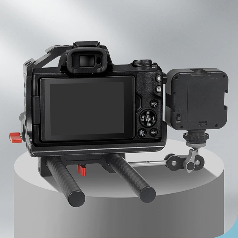 Фотографический универсальный зажим для трубок с двойным отверстием 15 мм, одинарная ручка, фиксирующий зажим, клетка, монтажный разъем, прочный
Фотографический универсальный зажим для трубок с двойным отверстием 15 мм, одинарная ручка, фиксирующий зажим, клетка, монтажный разъем, прочный