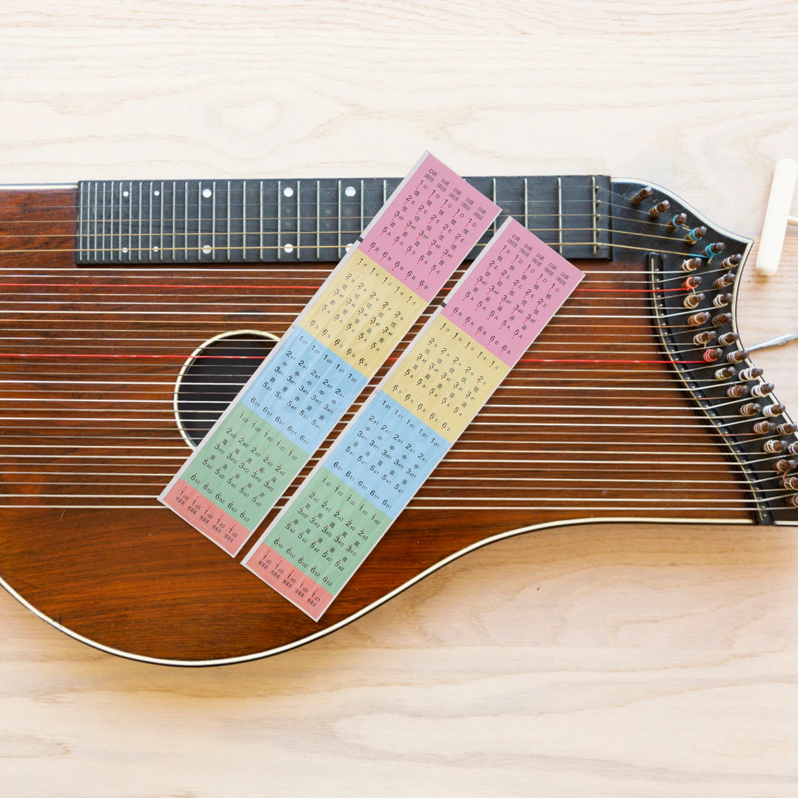 2Pcs Guzheng Scale Stickers Musical Notes Applique Kids Instrument Accessory No Residue Practical Decals for Piano Learning
2Pcs Guzheng Scale Stickers Musical Notes Applique Kids Instrument Accessory No Residue Practical Decals for Piano Learning