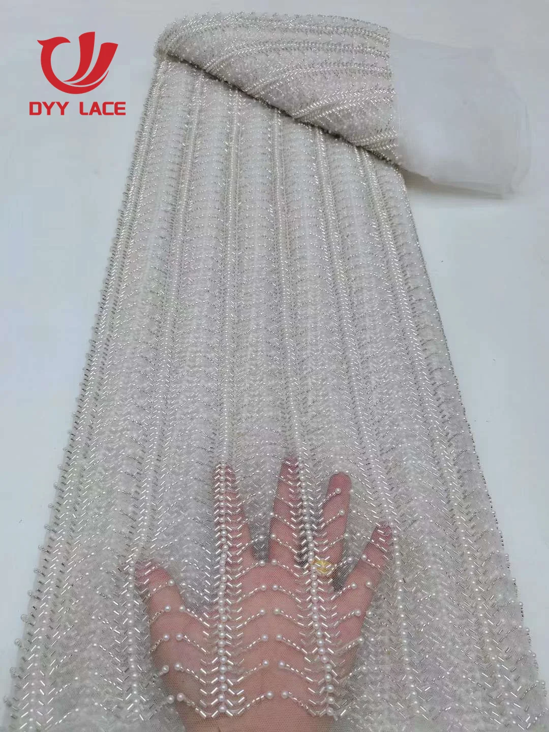 Latest Luxury African Beaded Lace Fabric 2023 High Quality Groom Nigerian Wedding Bridal Embroidery French Tulle Lace 5 Yards
Latest Luxury African Beaded Lace Fabric 2023 High Quality Groom Nigerian Wedding Bridal Embroidery French Tulle Lace 5 Yards