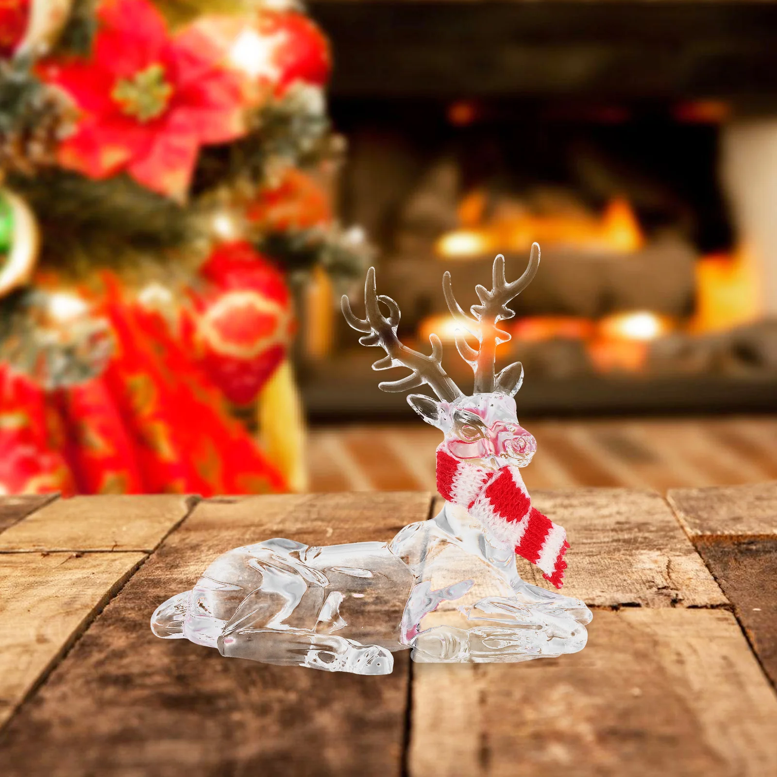 2pcs Acrylic Deer Ornaments Reindeer Figurines Transparent Christmas Decorations Lightweight Hanging Table Home Party Festival
2pcs Acrylic Deer Ornaments Reindeer Figurines Transparent Christmas Decorations Lightweight Hanging Table Home Party Festival