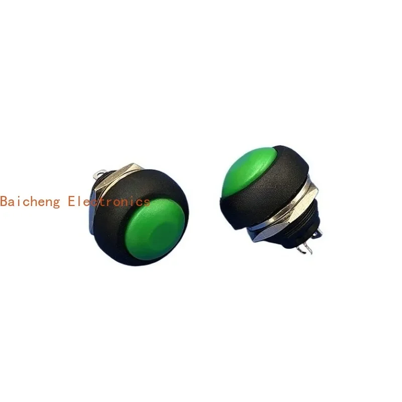20pcs Small waterproof and dustproof round spherical 2-pin green button press on reset button switch normally on power supply
20pcs Small waterproof and dustproof round spherical 2-pin green button press on reset button switch normally on power supply