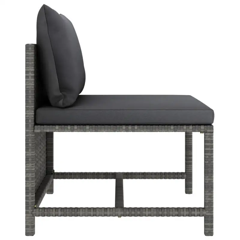 Garden Lounge Set Gray and Charcoal
Garden Lounge Set Gray and Charcoal